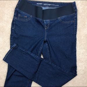 Old Navy mid-rise skinny maternity jeans-10R